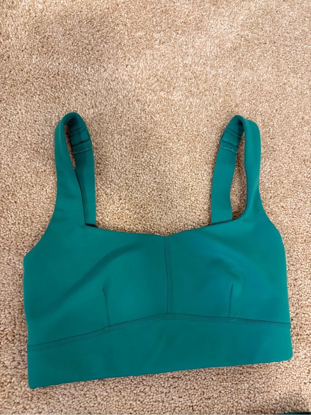 girlfriend collective Matching Tommy Sports Bra & Leggings Aspen Color Size XS - Picture 3 of 7